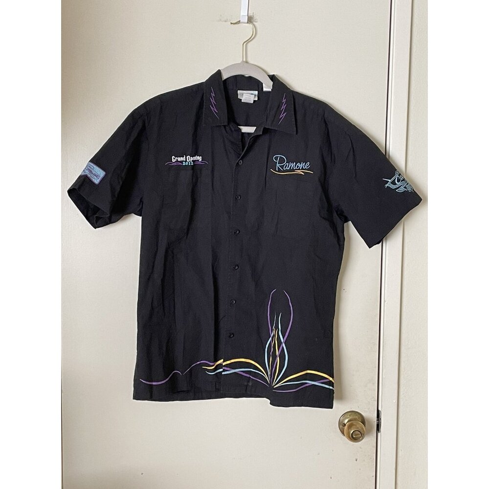 Disney Pixar DCA Cars Land Grand Opening 2012 Ramone’s Button Up Shirt Size L